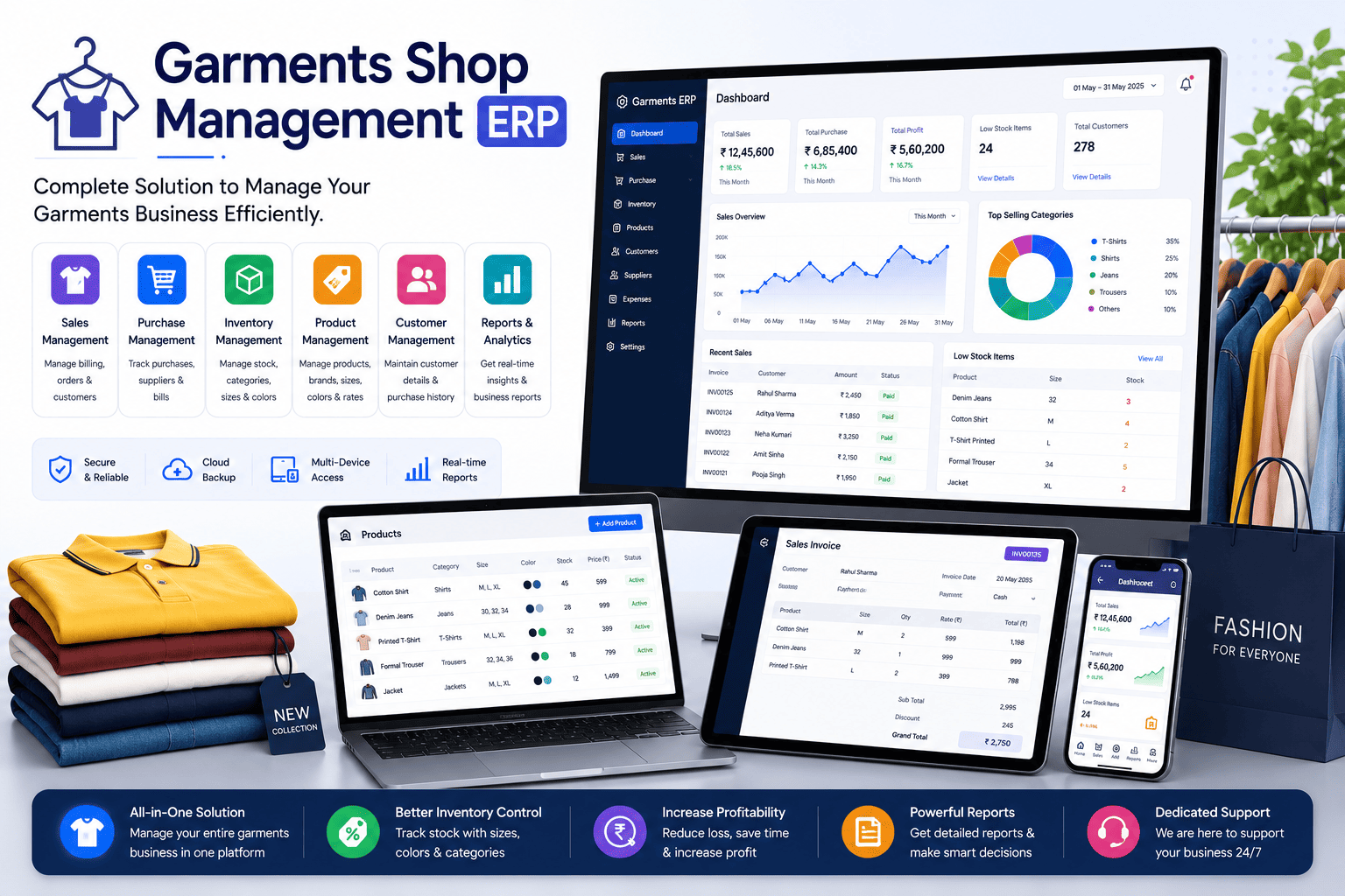 Garments Shop ERP